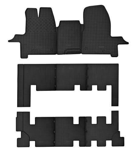 Коврики для автомобиля Ford Tourneo Custom 9 мест 2012-2018 гг.