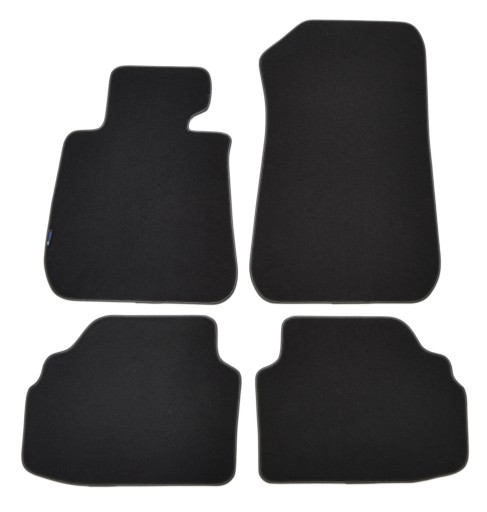 Алмазные велюровые коврики, окантовка — BMW 3 Series E92 Coupe 07-13. + Репа