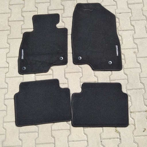 Роскошные велюровые коврики Mazda 6 GJ GHR1V0320