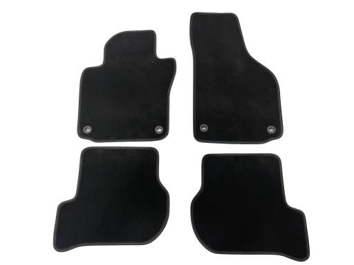 Коврики велюровые для автомобиля полный комплект