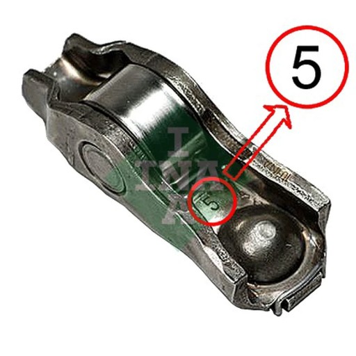 Важіль клапана, управління двигуном INA 422 0225 10