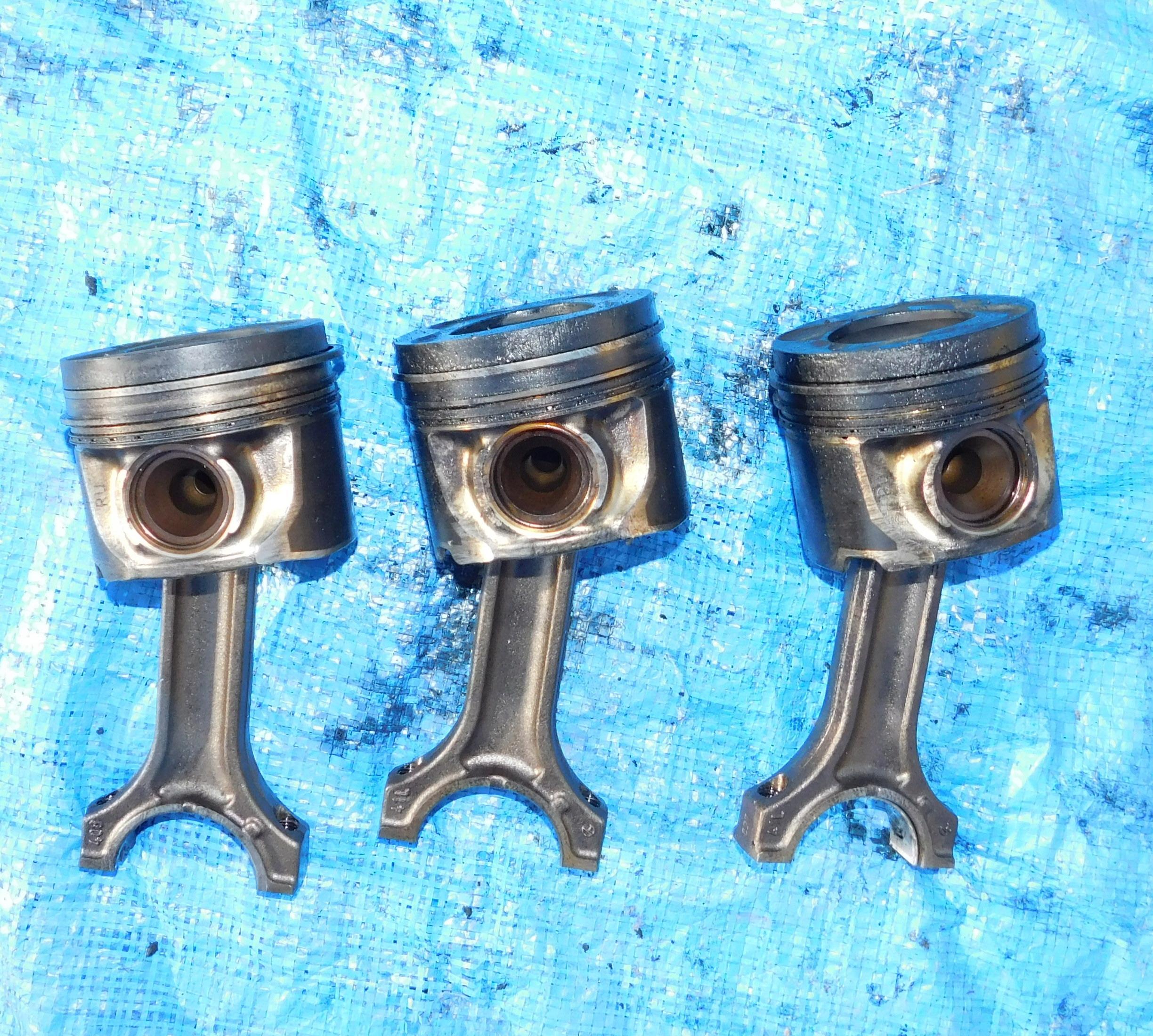 E60 E61 3.0 D 218km M57 306d2 поршень + шатун