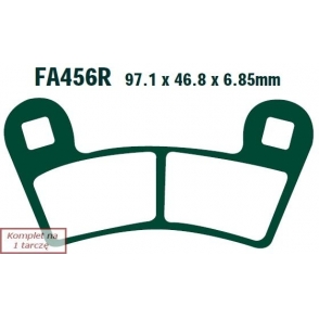 FA456TT - ЕЦБ ХАМ. Мото. POLARIS (ATV) 450 OUTLAW MXR (09-10)