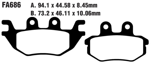 FA686R - ЕЦБ ХАМ. Т. KAWASAKI KAF 1000 (16-17)