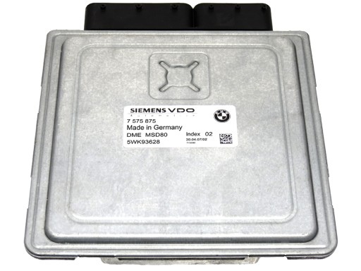 7 575 - Эбу bmw e90 n54 3.0i 7575875 5wk93628 dme msd80