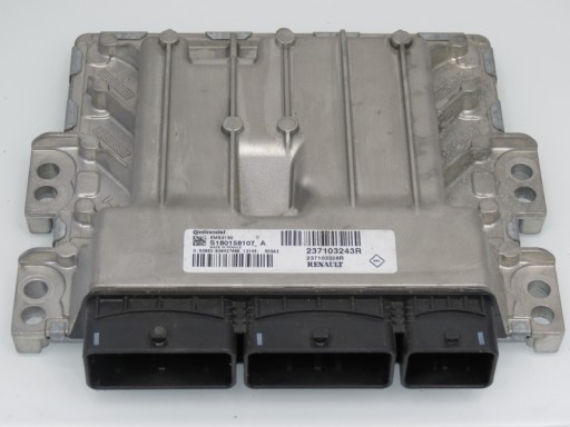 Ecu captur 1.2 16v 237103243r s180158107a ems3150