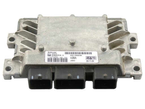 AV61-12A650-BA S180047018 A V2BA EMS2102 - ЭБУ FORD FOCUS MK3 1.6 AV6112A650BA S180047018A