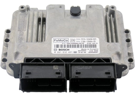 FS7A-12A650-BZC C1BA-12B684-EB - ЕБУ FORD FS7A12A650BZC C1BA12B684EB 0261S12451