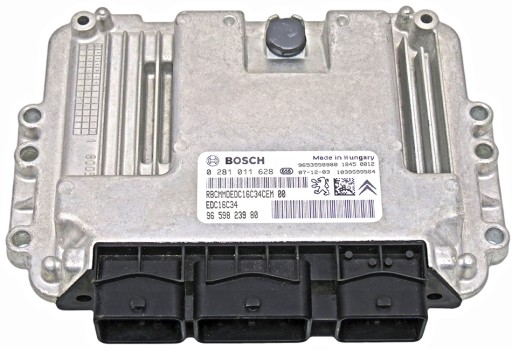 96 598 - ЭБУ PEUGEOT 206 CC 1.6 HDi 9659823980 0281011628
