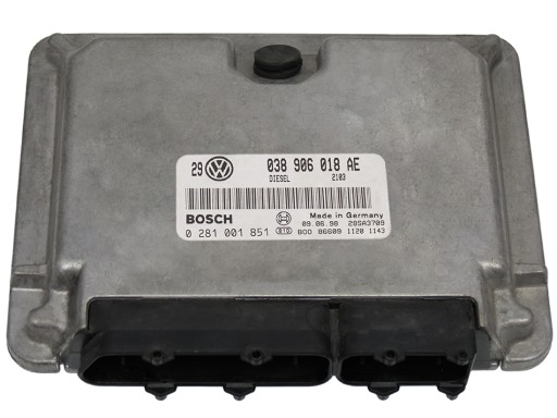 038 906 018 AE  0 281 001 851 - ЕБУ VW GOLF IV BORA 1.9 TDI 038906018AE 0281001851