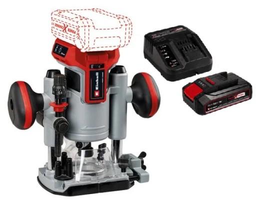 АКУМУЛЯТОРНА ФРЕЗЕРНА МАШИНА EINHELL TP-RO 18 Li BL SET 2.5AH