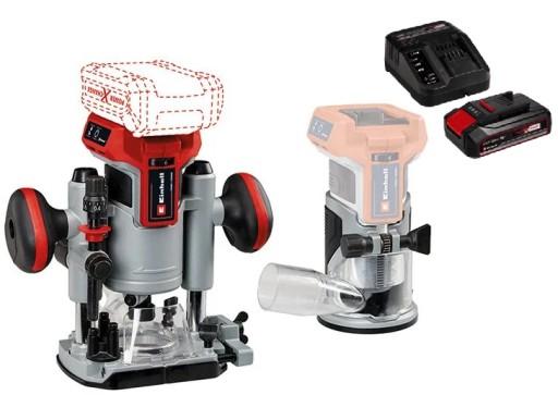 КОМПЛЕКТ МАРШРУТНО-ФРЕЗЕРНЫХ СТАНКОВ EINHELL TP-RO 18 Set Li BL 2,5AH