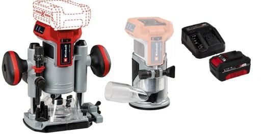 КОМПЛЕКТ МАРШРУТНО-ФРЕЗЕРНЫХ СТАНКОВ EINHELL TP-RO 18 Set Li BL 4.0AH