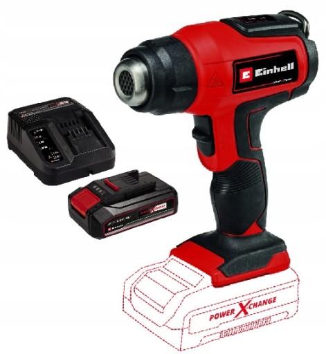 АККУМУЛЯТОРНАЯ ТЕПЛОВАЯ ПИСТОЛА EINHELL TE-HA 18 Li 2,5 Ач