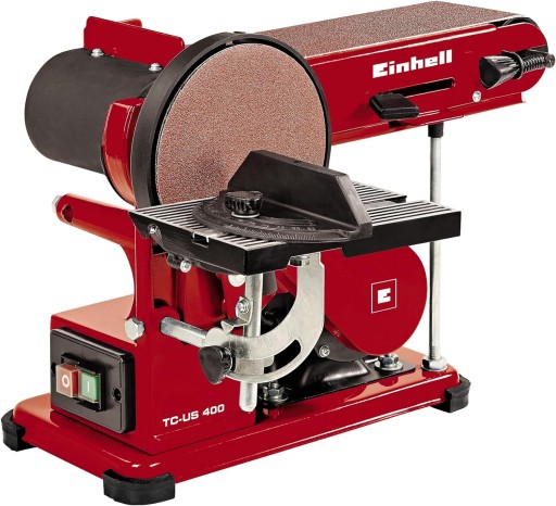 Einhell TC-US 400 ленточный шлифовальный станок большой 100 мм 375 Вт 100x915