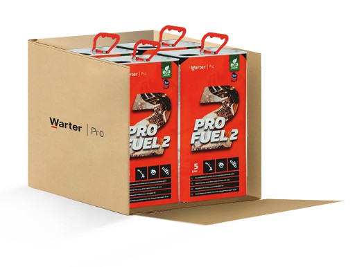 ЭКО бензин для бензиновой пилы WARTER PRO2 4X 5L