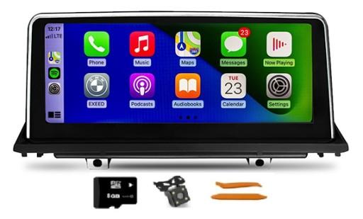Экран APPLE CARPLAY Android AUTO BMW E70 CIC 09-13