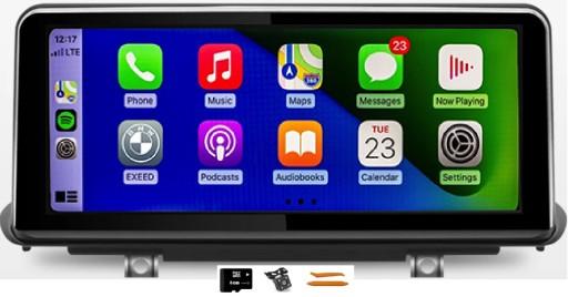 Екран Apple CARPLAY Android AUTO BMW F15 EVO ID4