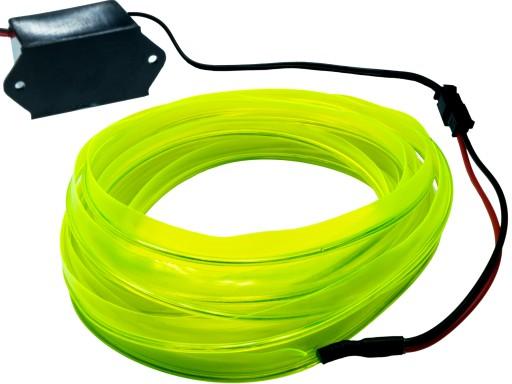 El WIRE 4M оптическое волокно 3,2 мм толстая полоса 10 цветов