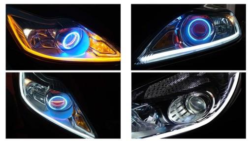 Гнучкі світлодіодні денні ходові вогні покажчик повороту 30 см