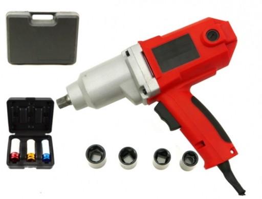 УДАРНИЙ ГАЙКОВИЙ КЛЮЧ ELEKT 800NM 2000W 4 ГОЛОВКИ + 3 ЛЕГКОСПЛАВНІ ОБОДІ