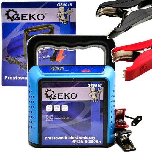 ЗАРЯДНОЕ УСТРОЙСТВО ЭЛЕКТРОННОГО ВЫПРЯМИТЕЛЯ AGM GEL 6V 12V