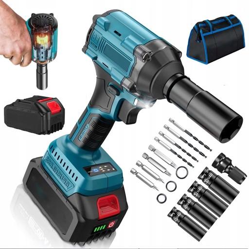 АКУМУЛЯТОРНА УДАРНА ВИВІРУТКА 21V 550NM 4000MAH