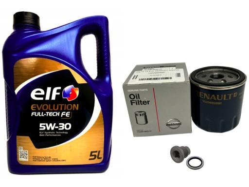 ELF EVOLUTION FULL-TECH FE 5W30 + ФИЛЬТР 152089599R