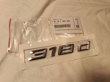ЕМБЛЕМА (318d) BMW 3 G20 G21 51147494326 7494326