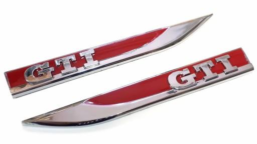 88531274802 - ЭМБЛЕМА КРЫЛА GTI L + P VW GOLF VII 7 5G0853688L