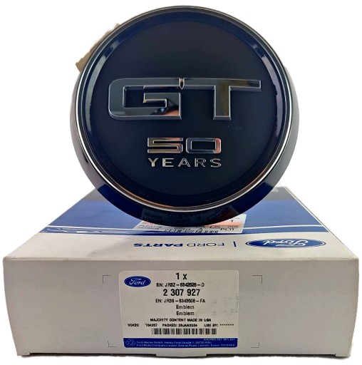 ЭМБЛЕМА GT 50 YEARS MUSTANG 2016-2017 _ 2307927 _ JR3B-6343508-FA