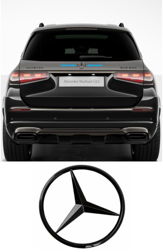 A1678171300 - ЗВЕЗДНАЯ ЭМБЛЕМА НА КОЛЕНАХ MERCEDES GLS X167 V167 A1678172601 ЧЕРНЫЙ ХРОМ