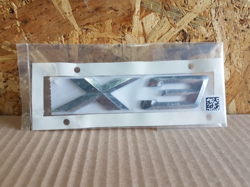 ЕМБЛЕМА НА КРИШКУ БАГАЖНИКА BMW X3 G01 НОВИЙ ОРИГІНАЛ!