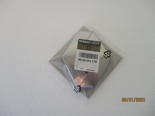 ЕМБЛЕМА НА КАПОТ ЗАДНІХ ДВЕРЕЙ ЛОГОТИП RENAULT TRAFIC III NEW ORG 908897437r