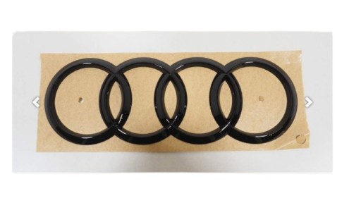 8W5853742AT94 - ЭМБЛЕМА ЛОГОТИП ЗАДНИЙ ЛИМУЗИН AUDI A4 B9 ASO ЧЕРНЫЙ ЧЕРНЫЙ КАЧЕСТВО