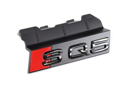 ЕМБЛЕМА БЕЙДЖ ЛОГОТИП ПЕРЕДНИЙ AUDI SQ5 ЧОРНИЙ ЧОРНИЙ ОРИГІНАЛ 80A853736ET94