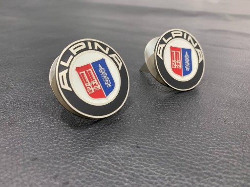 ЕМБЛЕМА, ЛОГОТИП на спинці сидіння, стиль BMW ALPINA