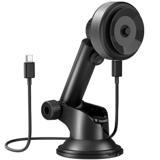 Универсальный индукционный держатель ENERGEA AirLock для кабины/решетки черный/синий