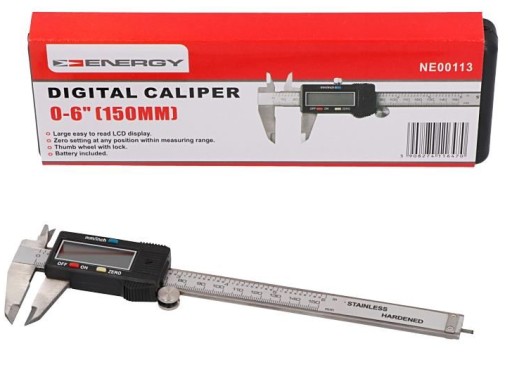 ЭНЕРГЕТИЧЕСКИЙ ЭЛЕКТРОННЫЙ СУППОРТ 0-150ММ NE00113