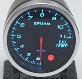 EPMAN Pro EGT tempera вихлоп 52 мм високошвидкісний мотор