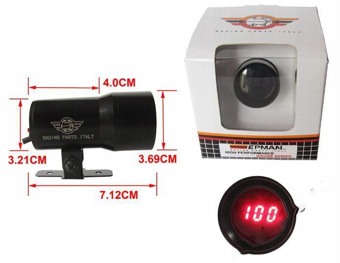 EPMAN давление масла 37 мм LED LCD / HKS APEXI