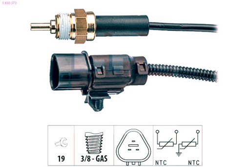 1.830.373 - EPS ДАТЧИК ТЕМПЕРАТУРИ ВОДИ HYUNDAI KIA