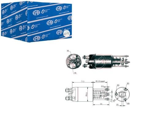 ZM5651 - ЭЛЕКТРОМАГНИТНЫЙ ПЕРЕКЛЮЧАТЕЛЬ ERA LANCIA FIAT