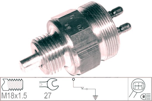 330446 - ЕРА ВИМИКАЧ ЛІХТАРЯ ЗАДНЬОГО ХОДУ IVECO-MAN-MERCEDES-BENZ