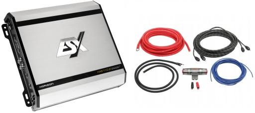 ESX hxe110. 2 автомобільний підсилювач + 10 мм2 кабелі