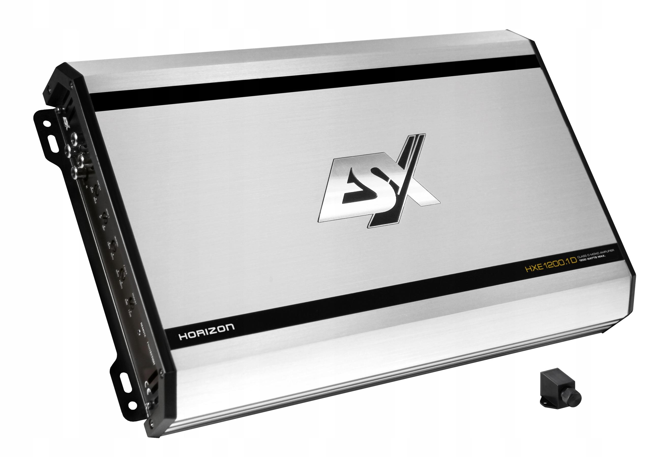 ESX hxe1200. 1D автомобільний підсилювач 600 Вт RMS