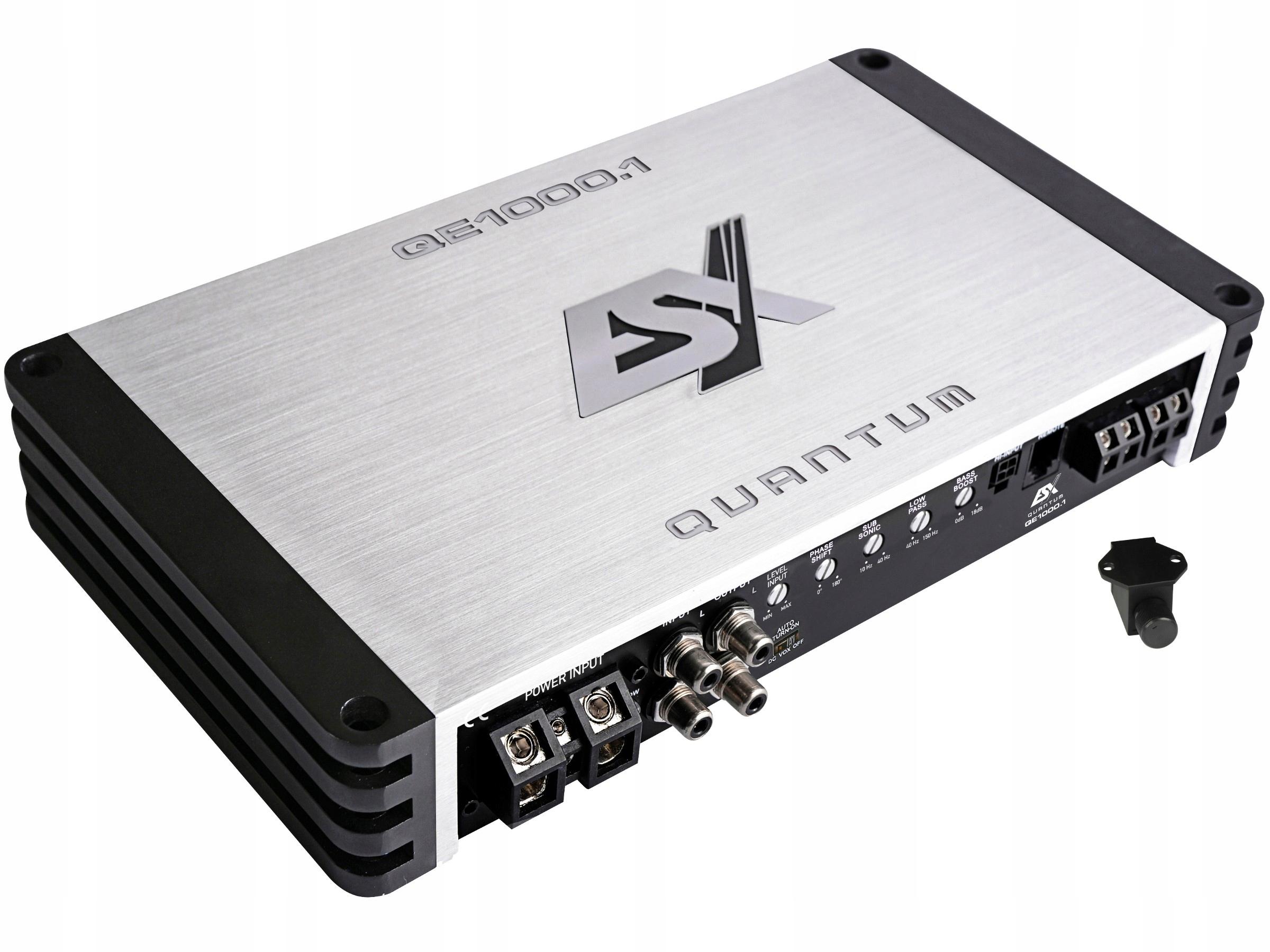 ESX qe1000. 1 1-канальный усилитель 1x1000 Вт 1 ом