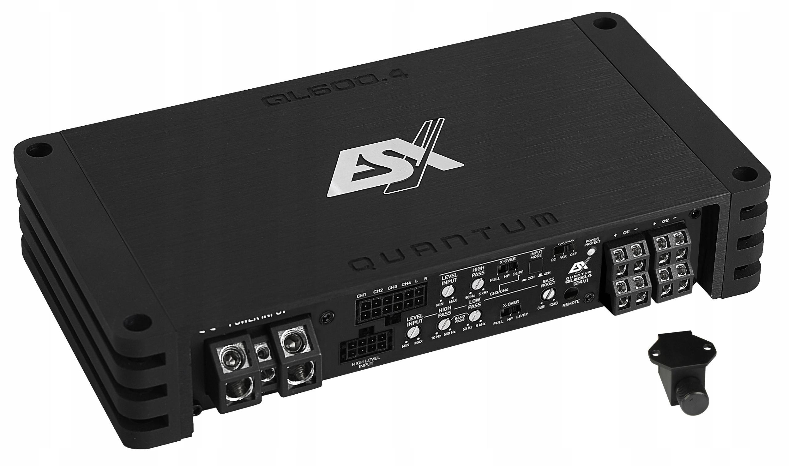 ESX QL600.4 (24V) усилитель 4 канала RMS 4x100w