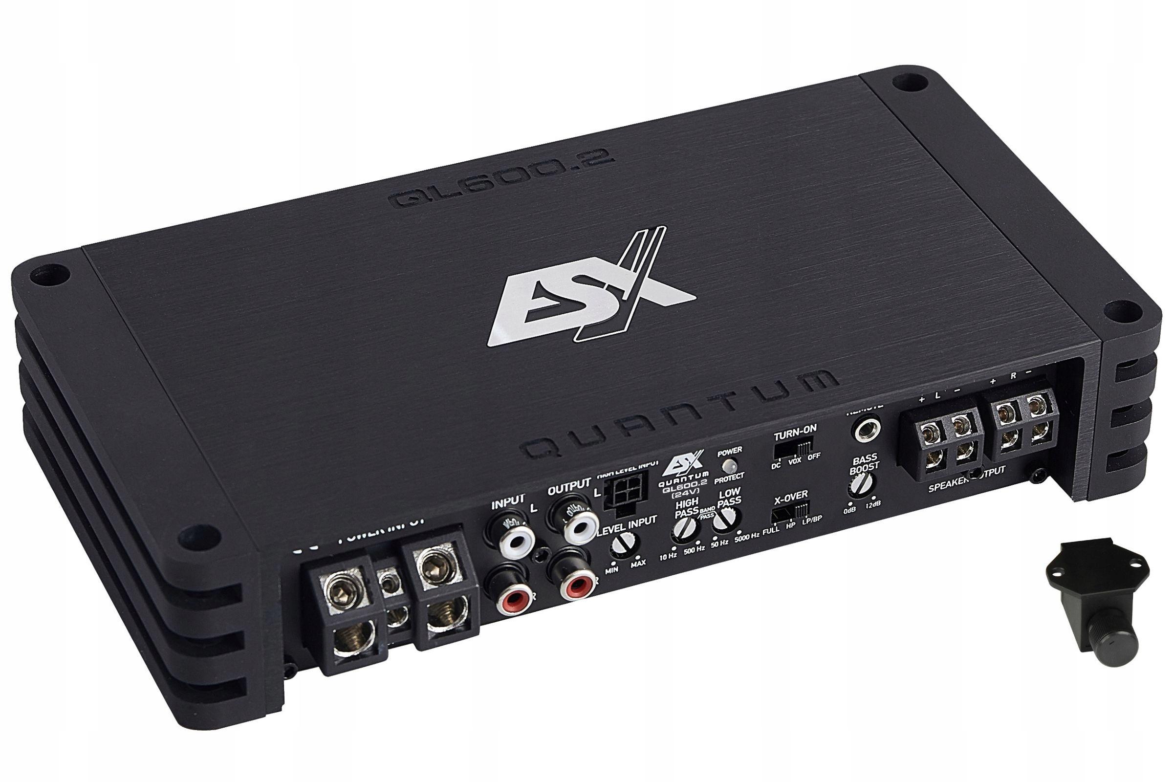 ESX QL7600. 2 24V WZM 2 KAN ВАНТАЖІВКА TIR 750W RMS