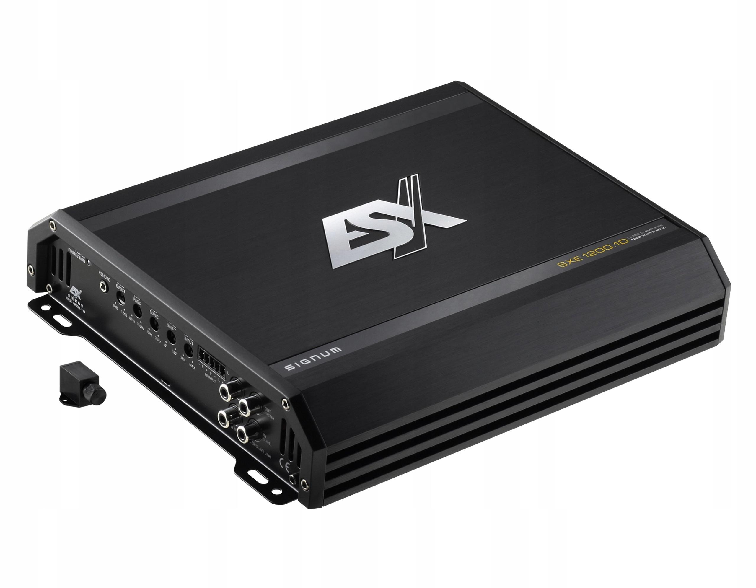 ESX SXE1200. 1D-моноблок 300/450 / 600W RMS